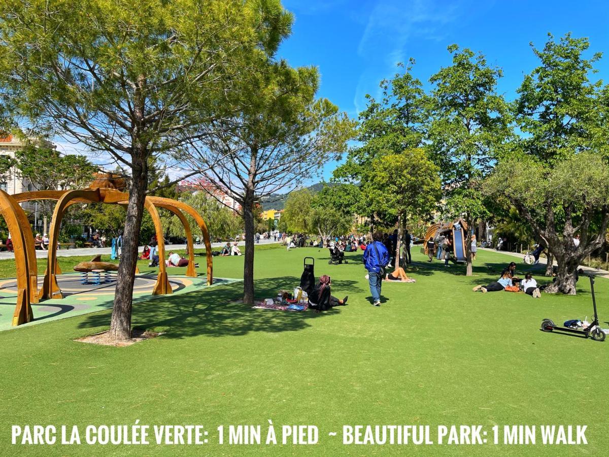 Cosy Modern Studio In The Heart Of Nice With Ac Ngoại thất bức ảnh